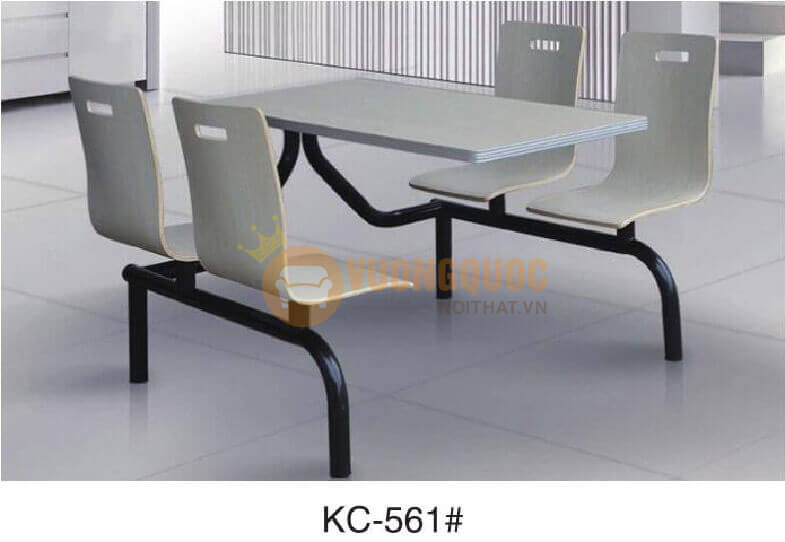 Bộ bàn ghế nhà hàng hiện đại HOY KC561-1